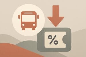 30-dagarsbiljetter halveras i Dalarnas kollektivtrafik
