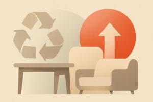 Återbruk av möbler ger rekordbesparingar i Region Skåne