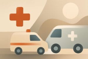 Bedömningsbilar ger snabbare vård och avlastar ambulanser