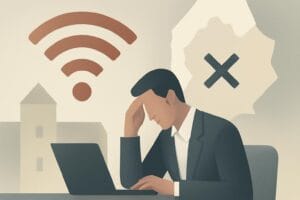 Dålig uppkoppling bromsar företag i Uppsala län