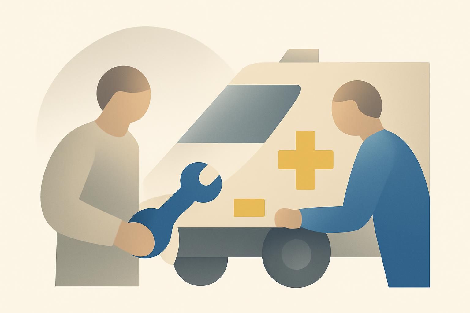 Elever i Kalix servar ambulans för Ukrainas sjukvård