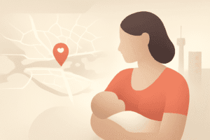 Fler kvinnor söker eftervårdsbesök i Stockholm – Amningen stabil