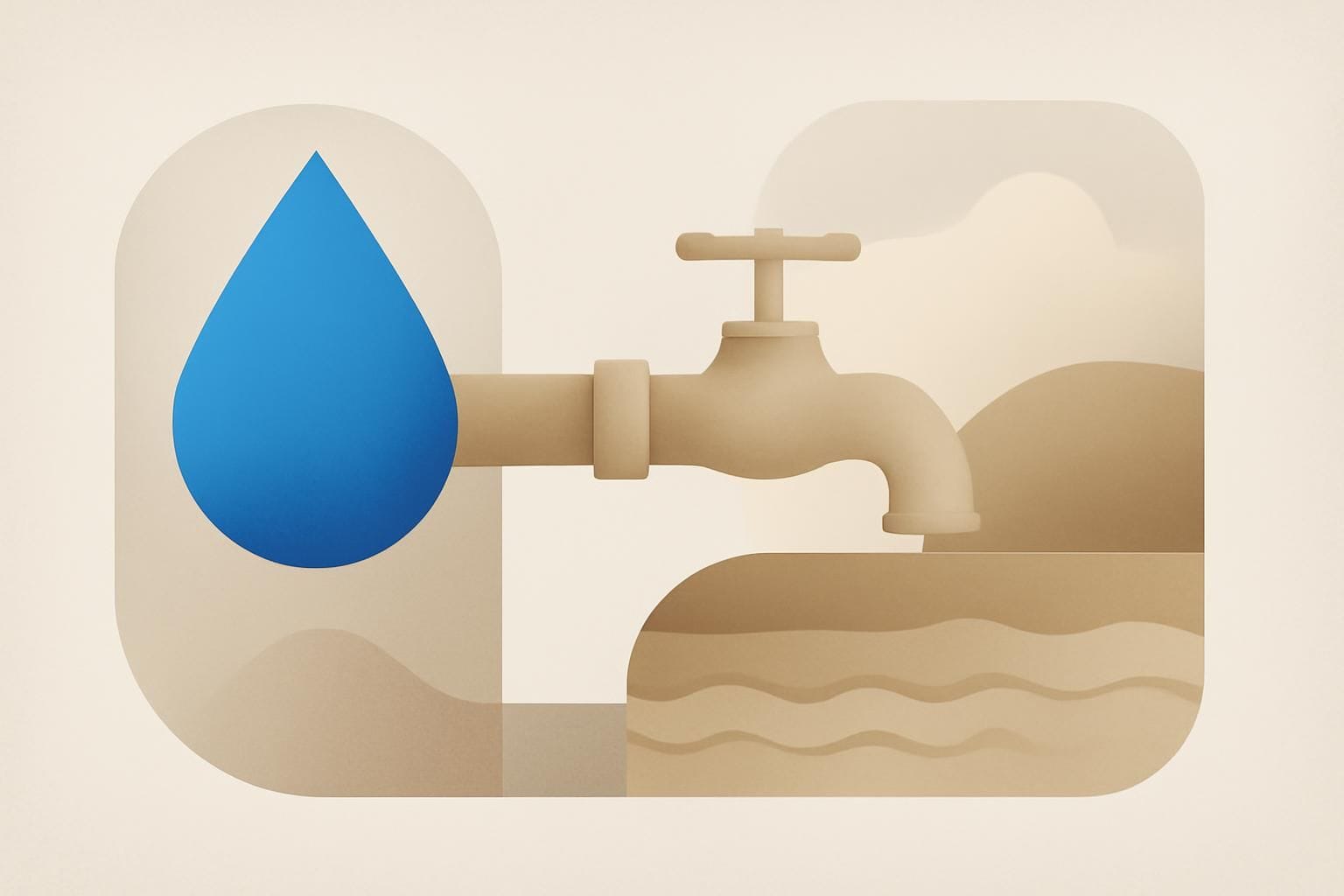 Gotland ökar dricksvattendistributionen när grundvattnet hotas