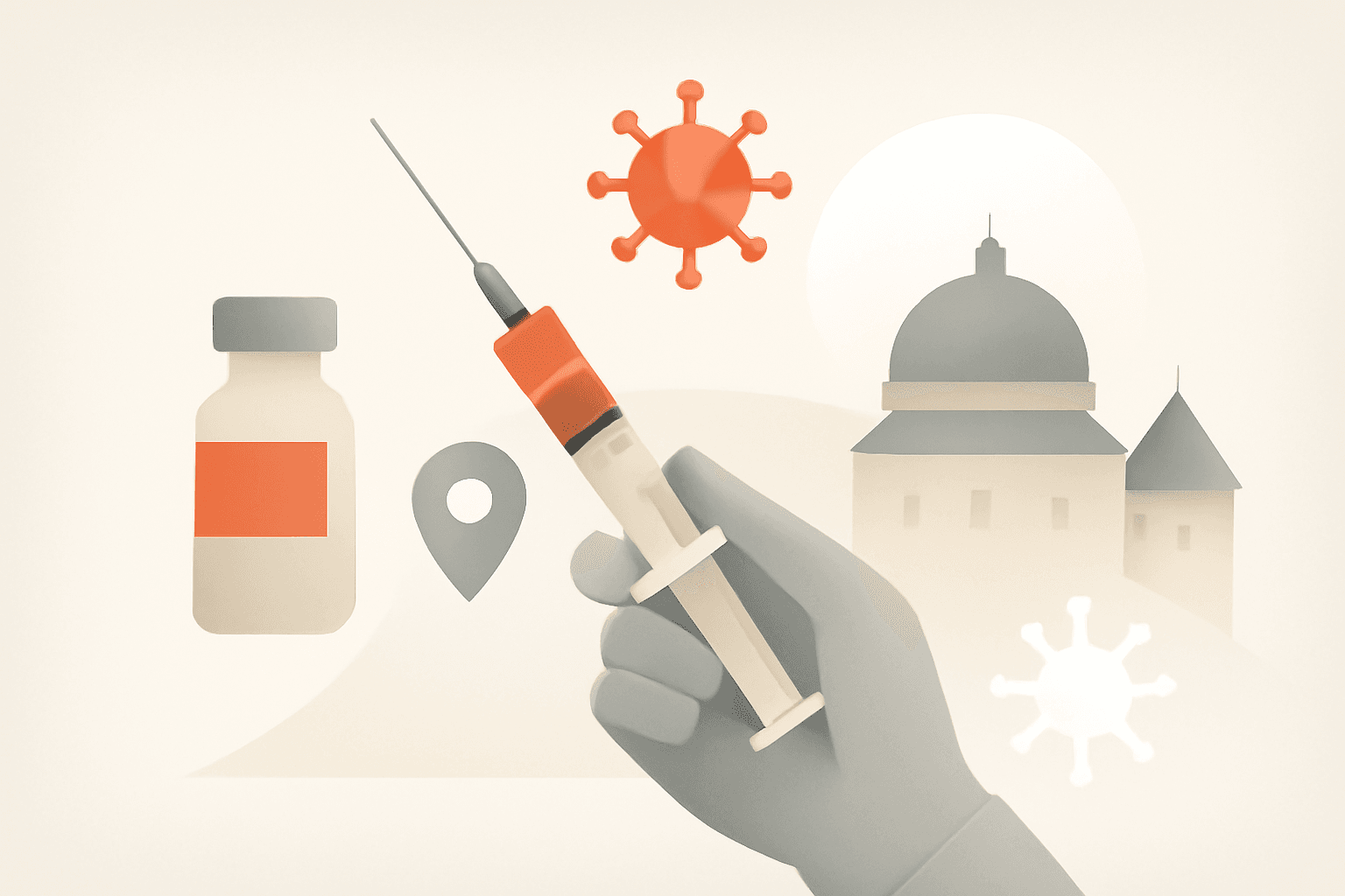 Gratis vaccination mot covid-19 och influensa i Örebro