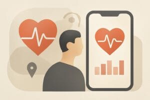 Ny app låter hjärtsviktspatienter i Gävleborg följa hälsan