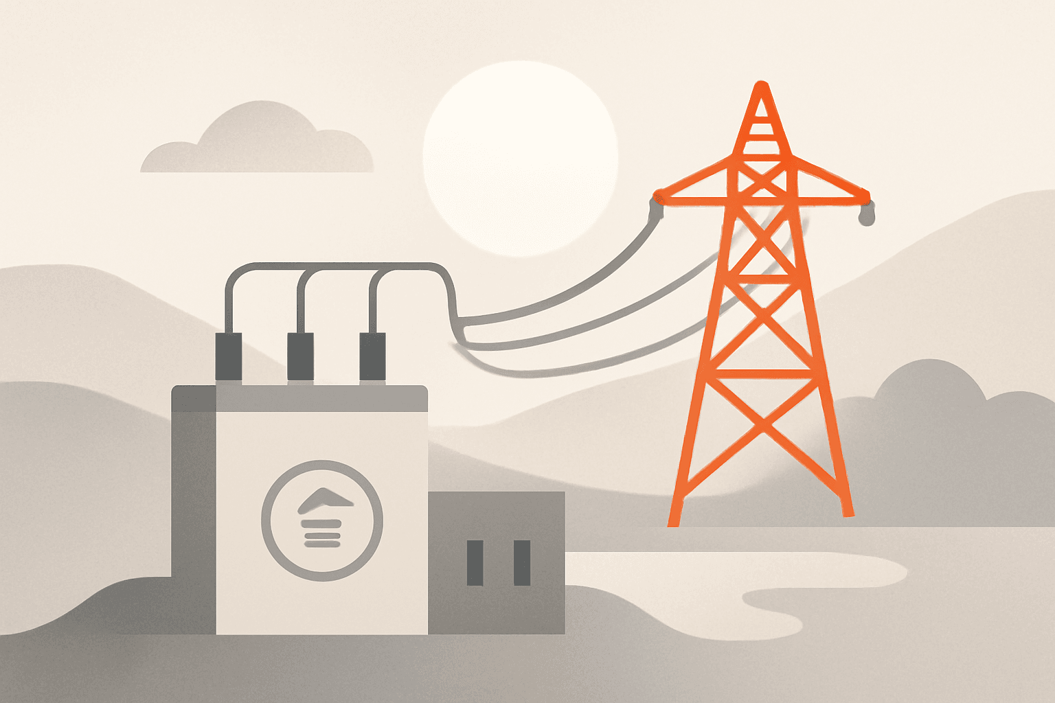 Ny stamnätsstation i Njutånger stärker Gävleborgs elnät