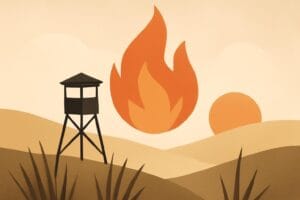 Räddningstjänsten Gotland varnar för hög gräsbrandrisk