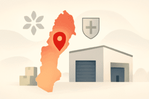 Region Dalarna öppnar nytt krisberedskapslager i Falun