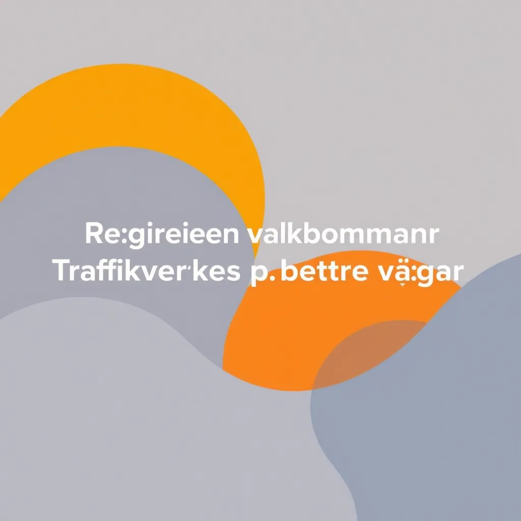 Regionen välkomnar Trafikverkets satsning på bättre vägar