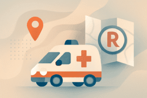 Reservrutiner säkrar ambulansinsatser trots problem i kartsystemet