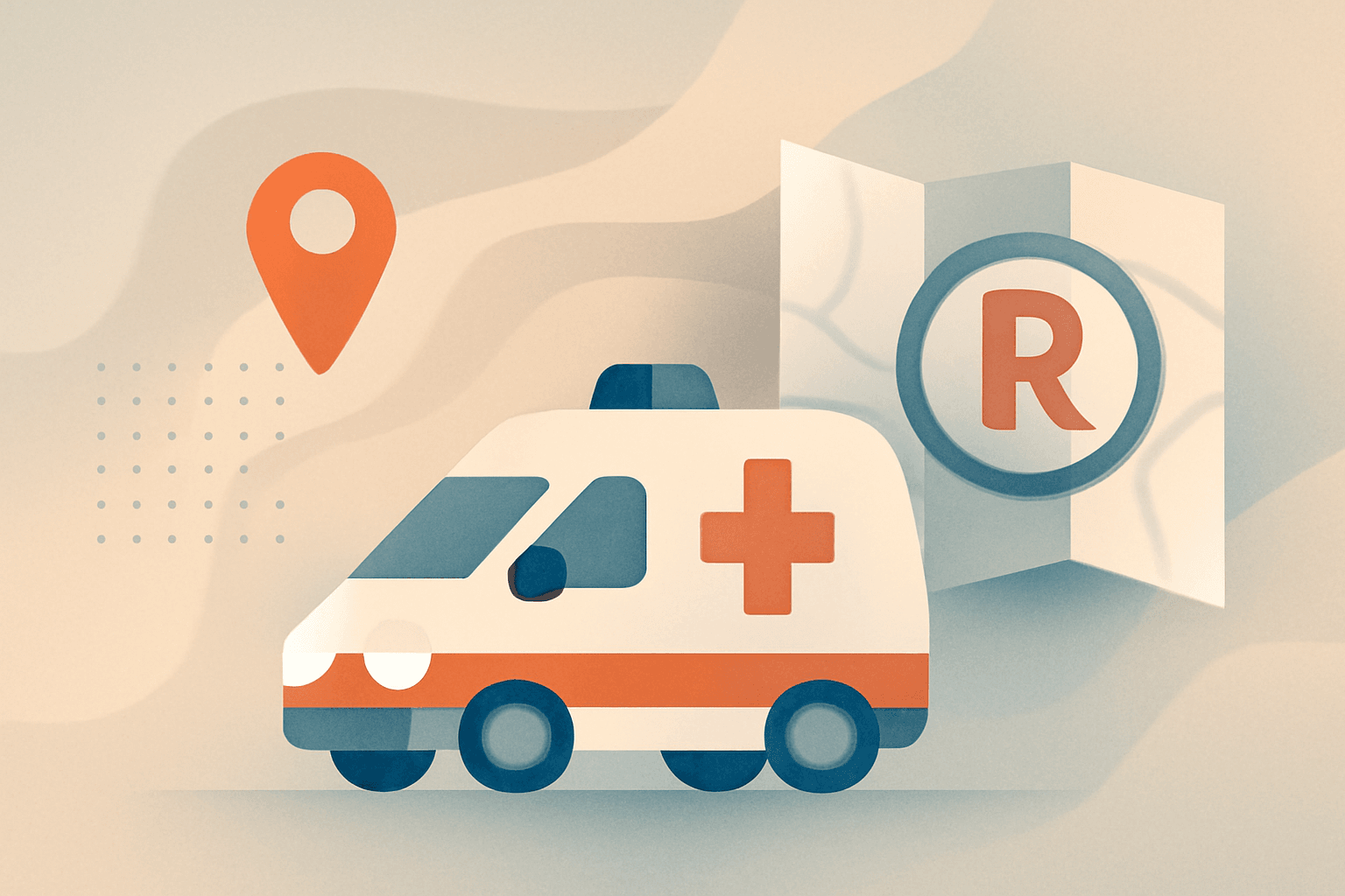 Reservrutiner säkrar ambulansinsatser trots problem i kartsystemet