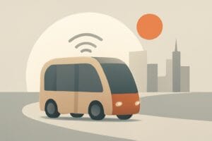 Självkörande buss testas på ny sträcka i Göteborg