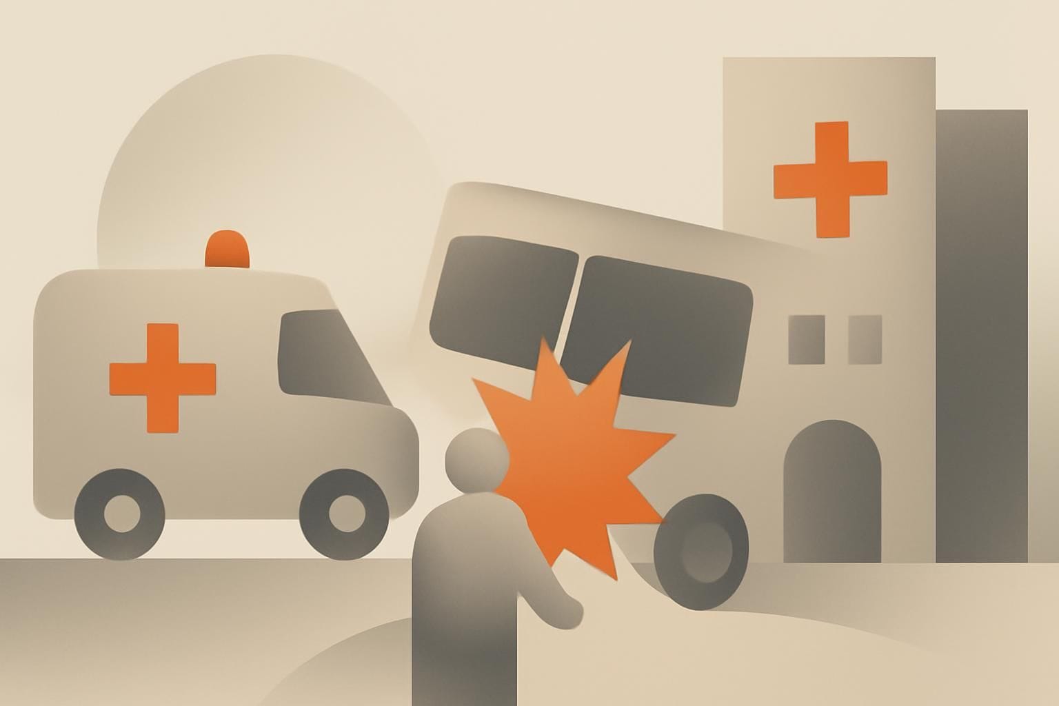 Sjukhus i Västerbotten mobiliserar efter stor bussolycka