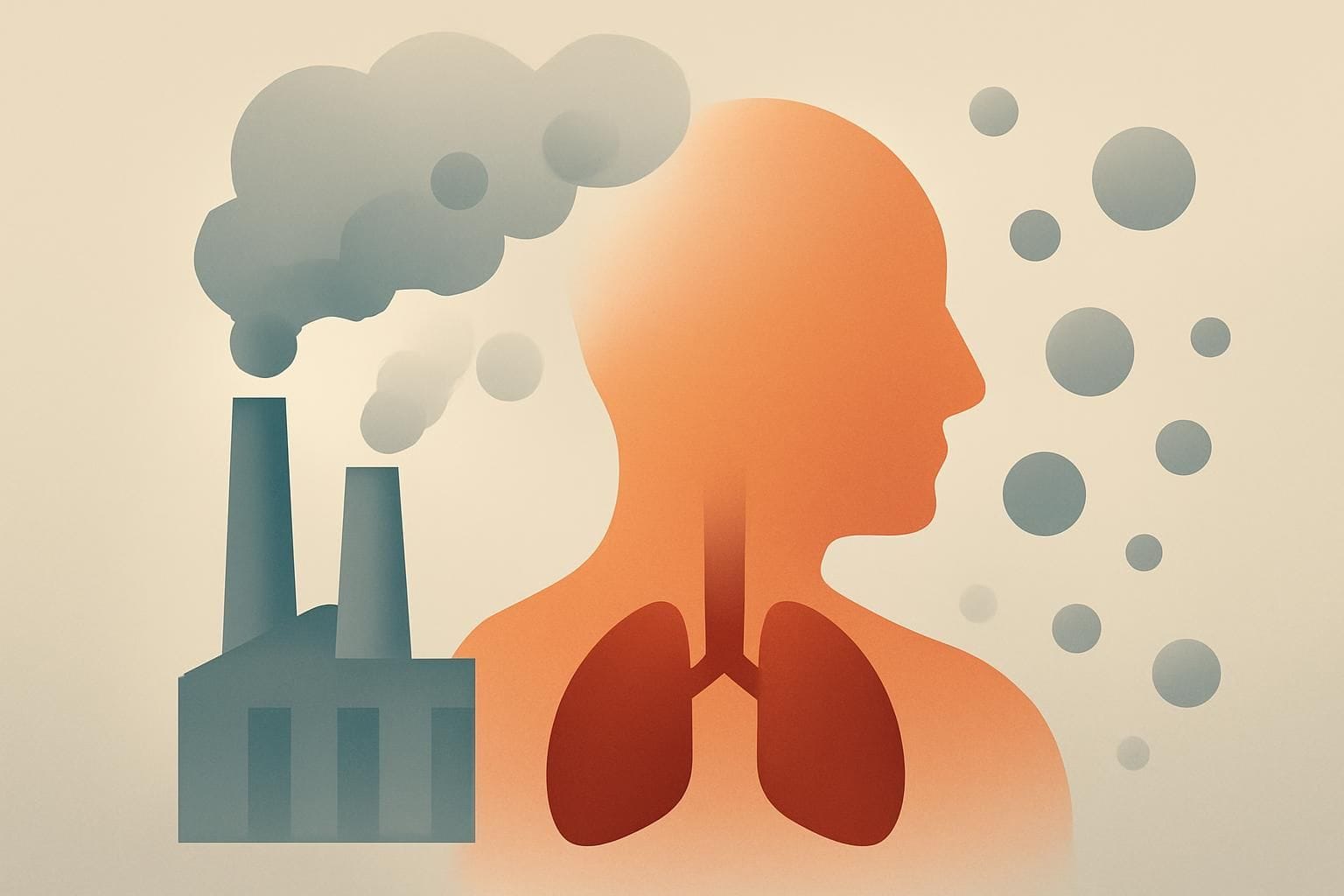 Små partiklar i industrin kopplas till ökad lungsjukdom