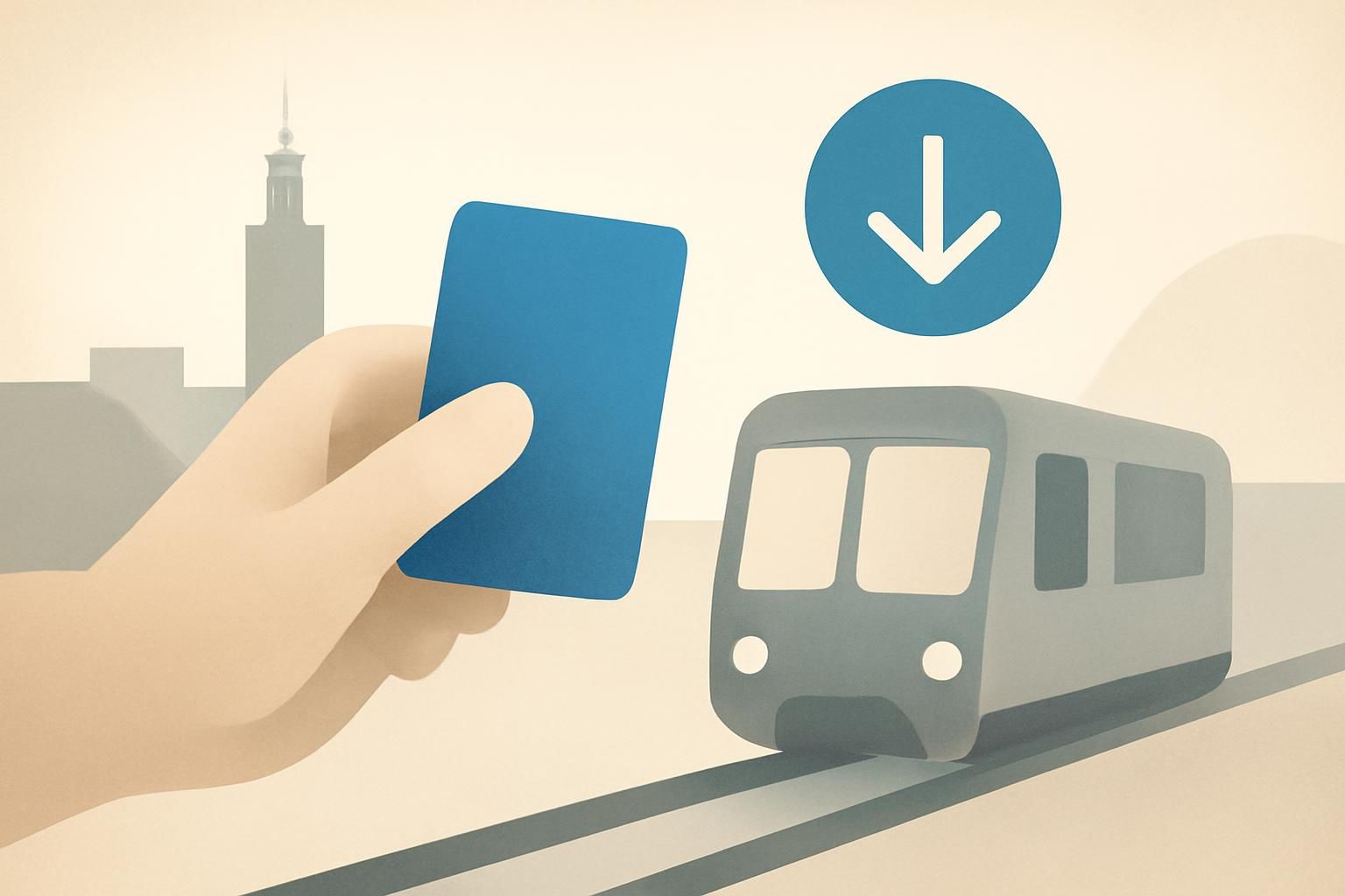 Stockholm halverar priset på månadskort i kollektivtrafiken